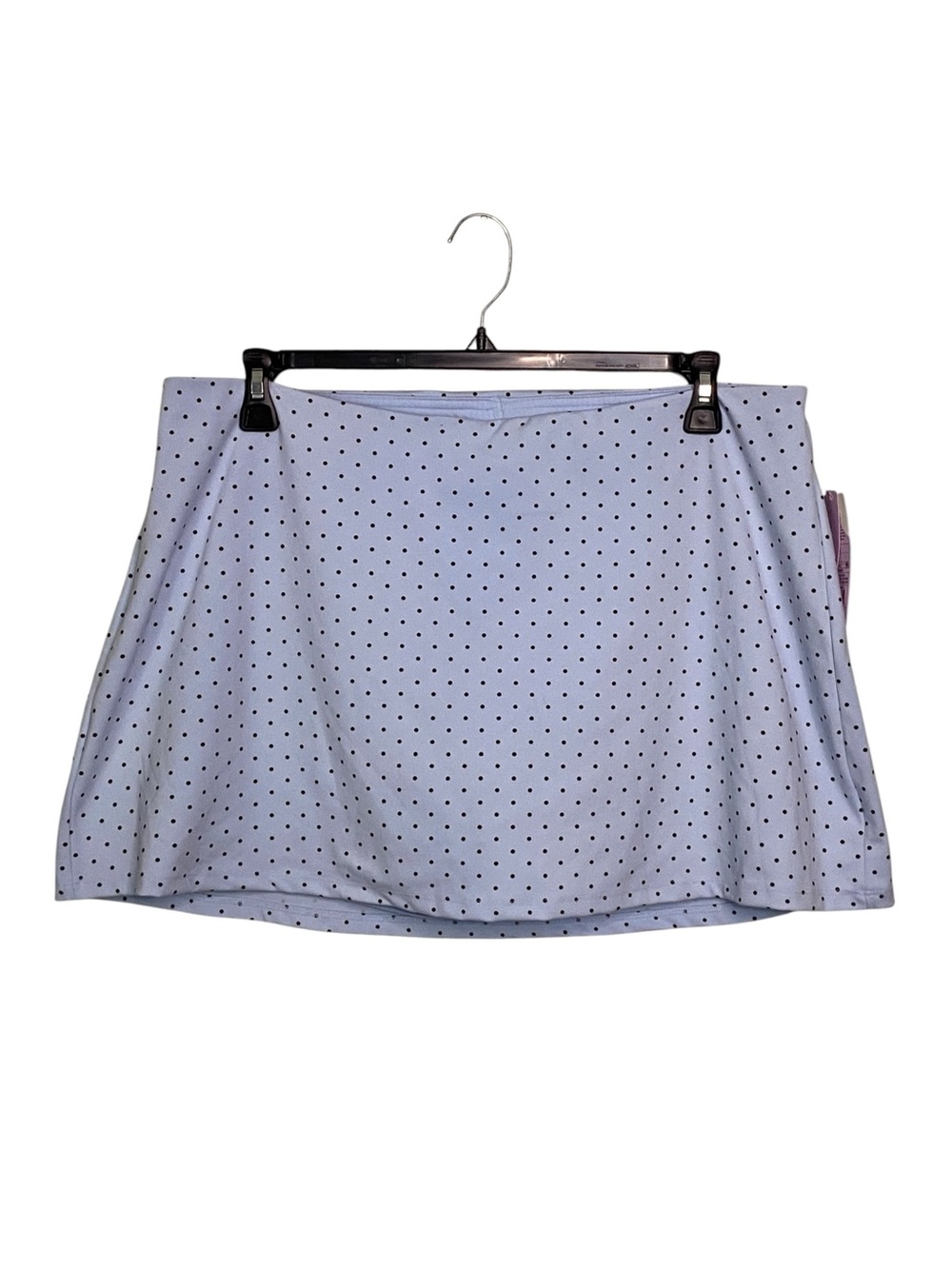 NWT Wild Fable ButterBliss Light Blue Polka Dot Skort Shorts Womens Size XXL